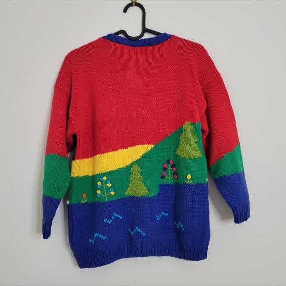 St Peter Trachten Scenic Novelty Cardigan Sweater - Picture 5 of 6